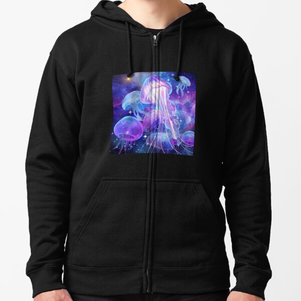 jellyfish Zipped Hoodie