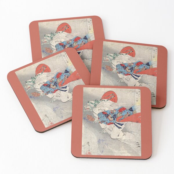 Item preview, Ibaraki - Yoshitoshi Taiso - 1880 - woodcut designed and sold by CrankyOldDude.