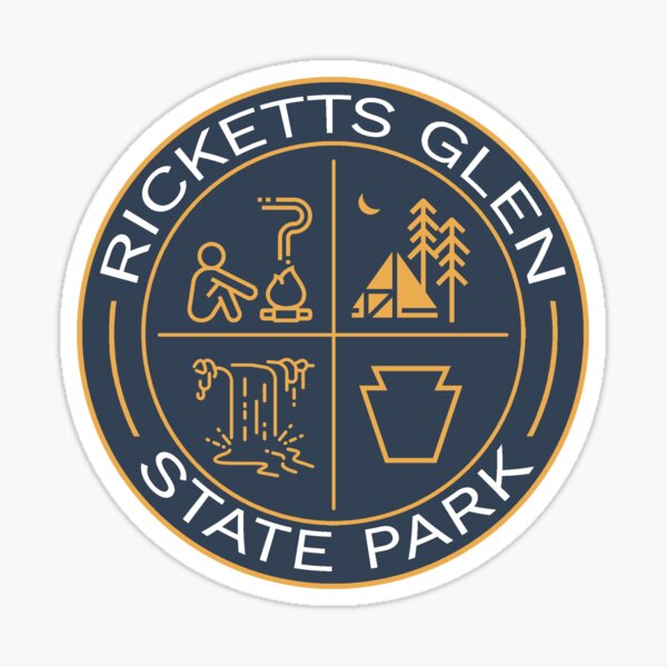Item preview, Ricketts Glen Heraldic Logo designed and sold by VanyaKar.