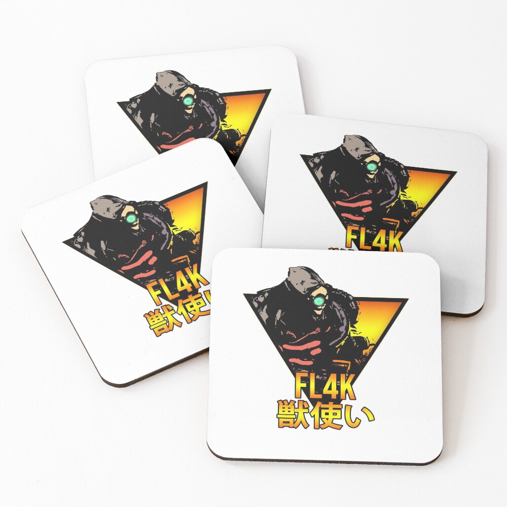Retro FL4K! Coasters (Set of 4)