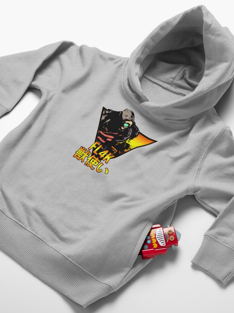 Alternate view of Retro FL4K! Toddler Pullover Hoodie
