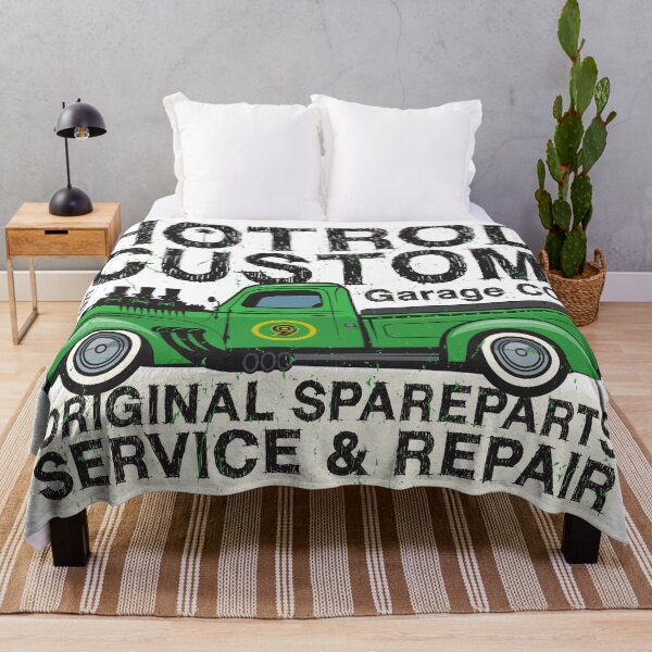 Item preview, Retro pickup Hot Rod Garage designed and sold by studio838.