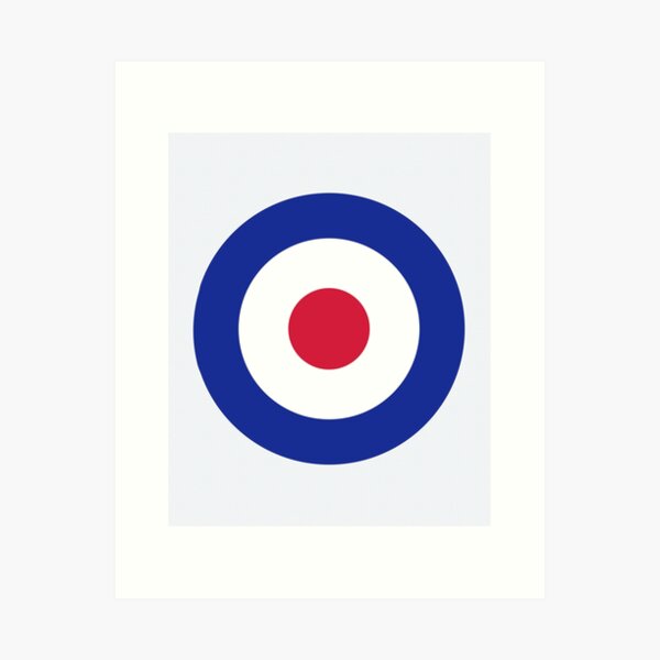 Mod Target  Art Print