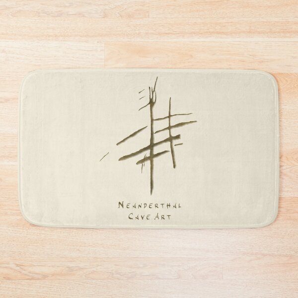 Item preview, Neanderthal Cave Art Texted designed and sold by Weston  Westmoreland.