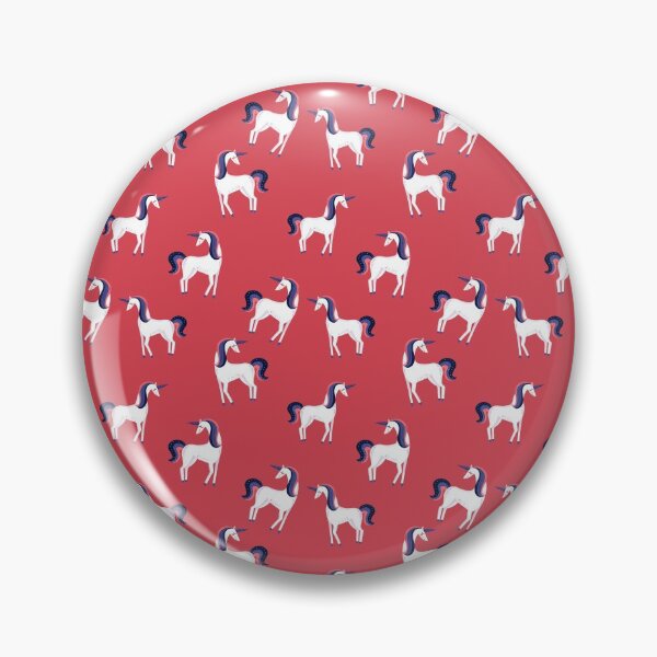 Item preview, Red unicorns designed and sold by Katbydesign.