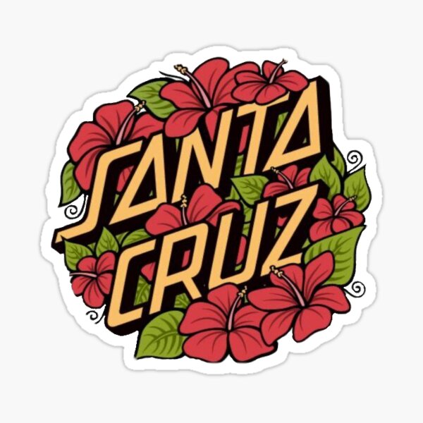 Santa cruz Sticker