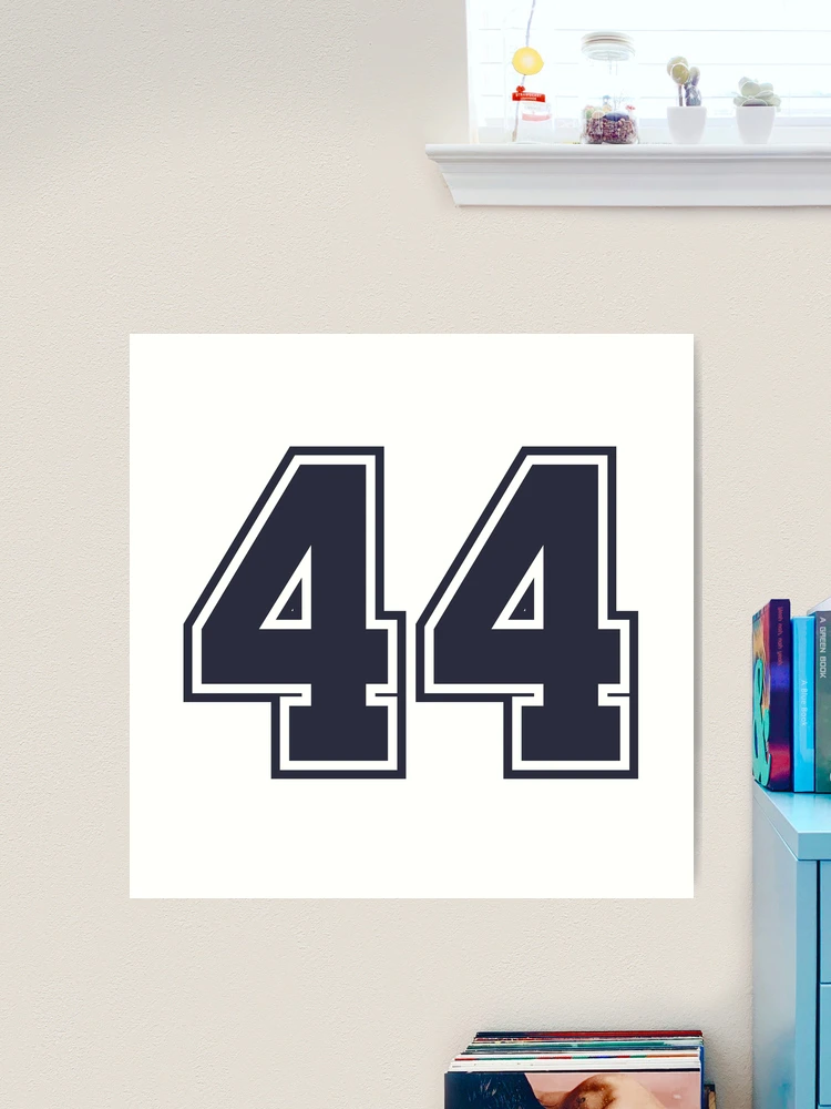 44 Sports Number Fourty-Four | Sticker