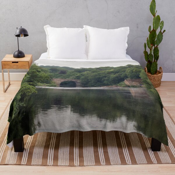 Item preview, picturesque Durham riverside landscape designed and sold by HaleyRedshaw.