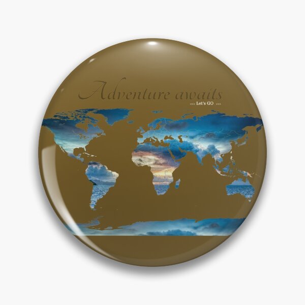 Item preview, Worldmap - adventure awaits designed and sold by Aurealis Creatief.