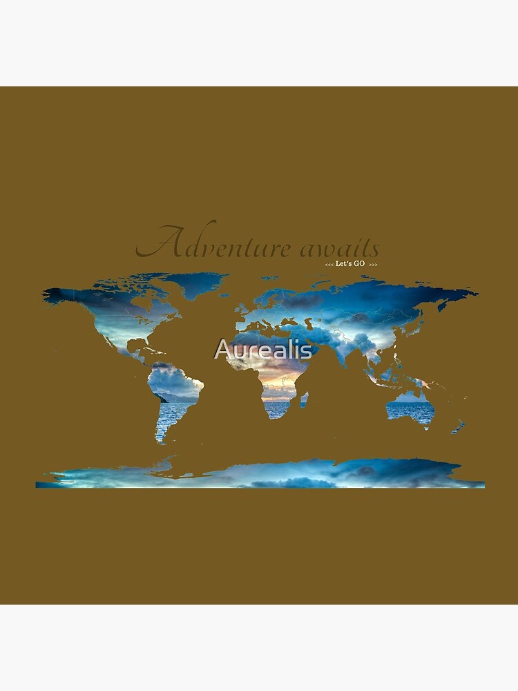Worldmap - adventure awaits by Aurealis