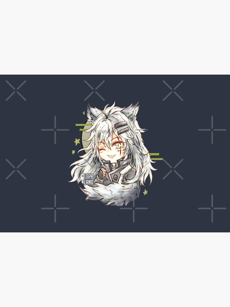 Arknights Chibi Lappland by candypiggy