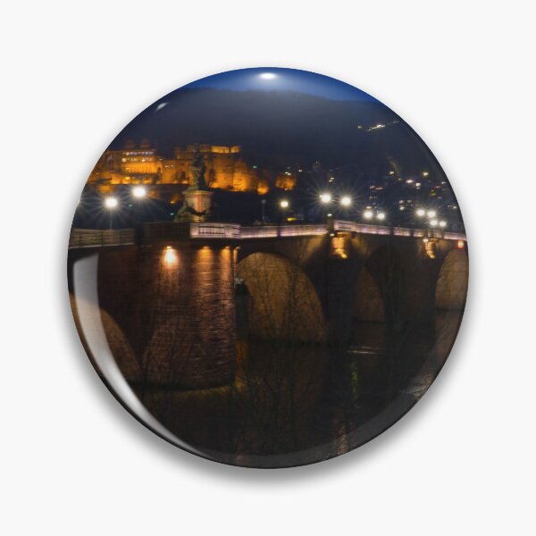 Item preview, Heidelberg Bridge and Castle by Night  designed and sold by hawkie.