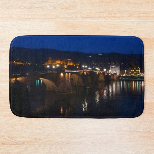 Item preview, Heidelberg Bridge and Castle by Night  designed and sold by hawkie.