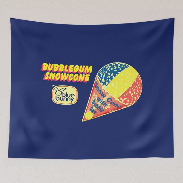 Item preview, BUBBLEGUM SNOWCONE designed and sold by ThrowbackAds.