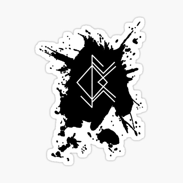 Enlightenment Sigil | Elder Futhark BindRune Sticker