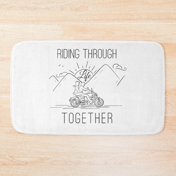 Item preview, Bikers couple in black designed and sold by SibMa.