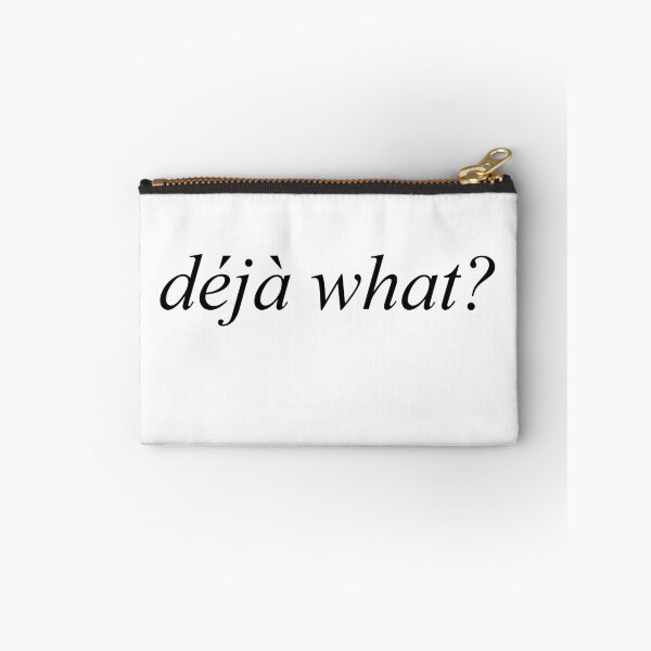 Item preview, Déjà what | Typography designed and sold by rsty11.