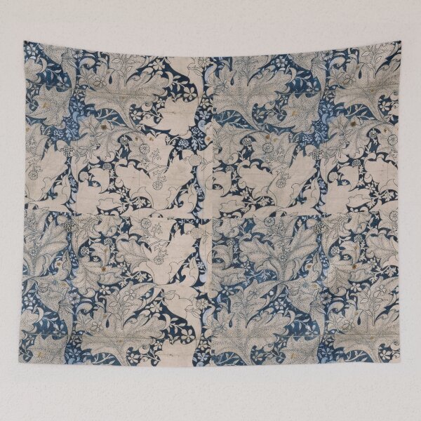 Item preview, Moroccan Blue tile ornament folk art ornamental repeated pattern  designed and sold by conceptDVS.