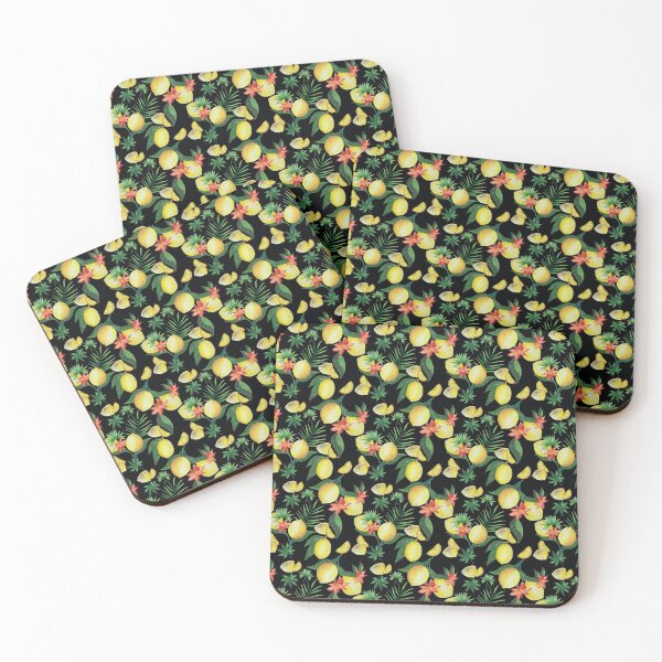 Item preview, Tropical lemon Hawaiian vibe designed and sold by studiogulaabo.