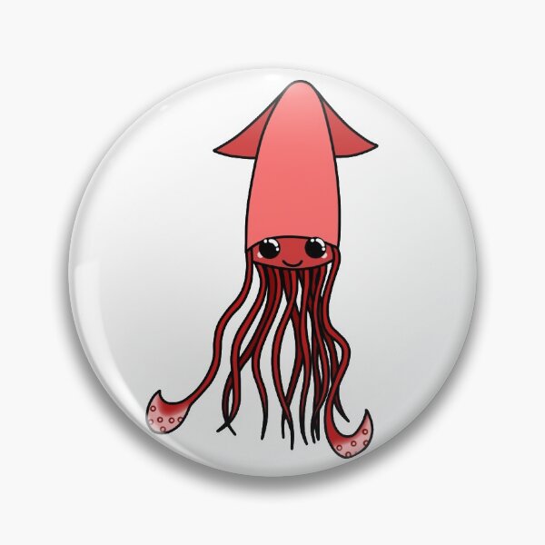 Item preview, Cutie squid designed and sold by rainbowcho.