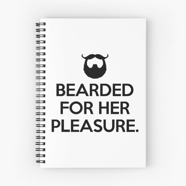 Item preview, Bearded For Her Pleasure Funny Quote designed and sold by quarantine81.