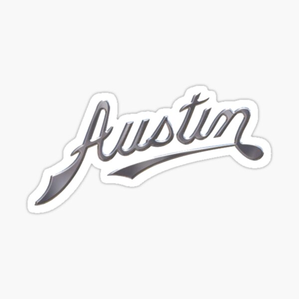 Item preview, Old Austin Motorcar Script designed and sold by Cars with Character.
