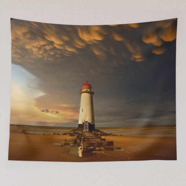 Item preview, Lighthouse at Talacre Beach designed and sold by AJEvans.