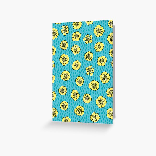 Buttercup Meadow Greeting Card