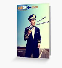 Captain Crieff and Toy Plane Greeting Card