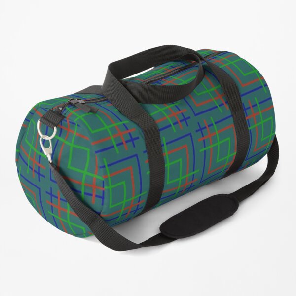 Tri color lines Duffle Bag