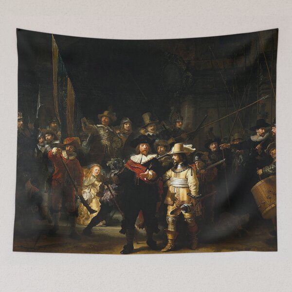 Item preview, HD. The Nightwatch, by Rembrandt (1642) designed and sold by ArmoniMundi.
