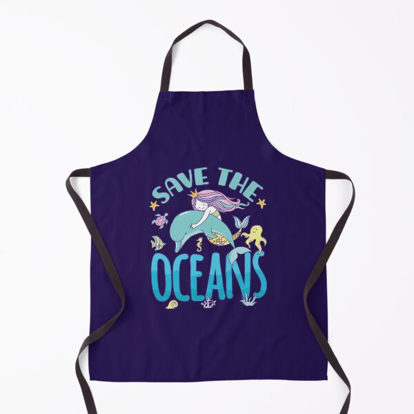 Item preview, Save The Oceans Dolphin Mermaid designed and sold by jaygo.
