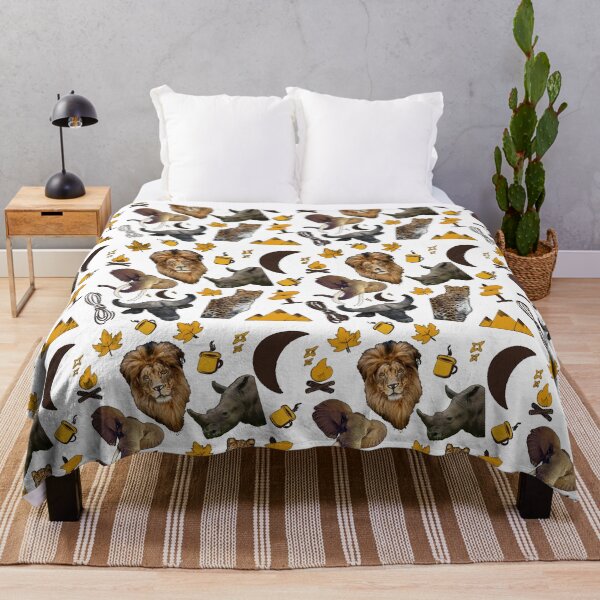 Item preview, African Big Five Safari Wallpaper designed and sold by TeeZoneZtore.