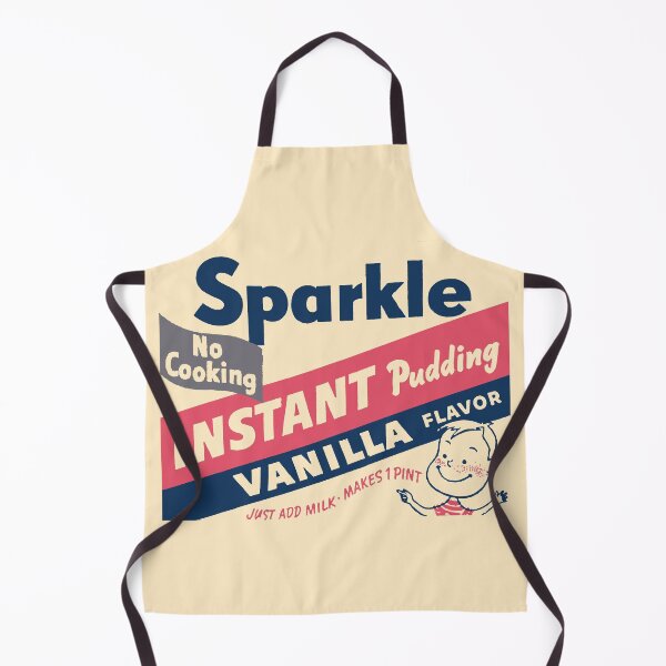 Item preview, SPARKLE INSTANT PUDDING PACKAGING designed and sold by ThrowbackAds.