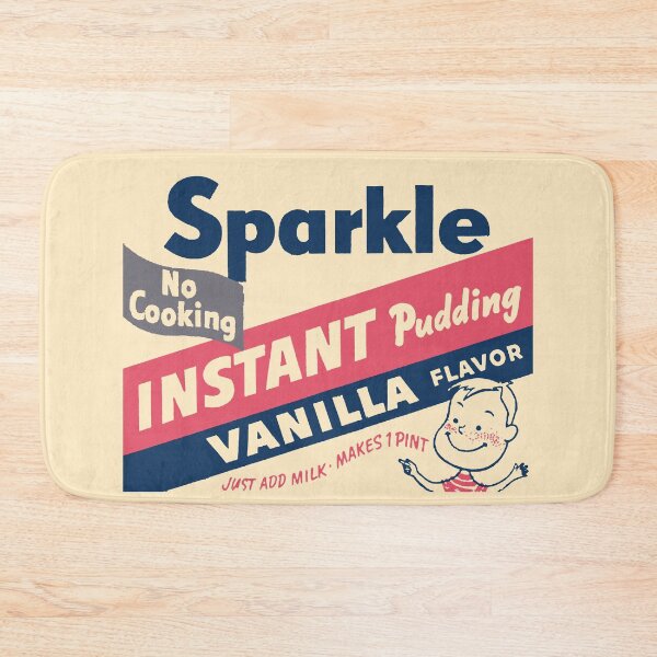 Item preview, SPARKLE INSTANT PUDDING PACKAGING designed and sold by ThrowbackAds.