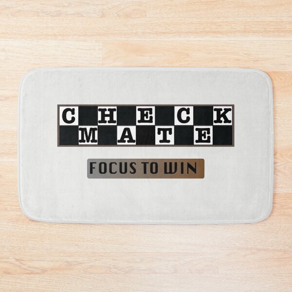 Item preview, Check mate - focus to win. designed and sold by nuz2.