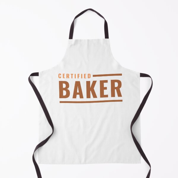 Item preview, Certified Baker Apron designed and sold by ItsNikkiArts.