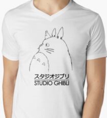 Studio Ghibli Totoro Men's V-Neck T-Shirt