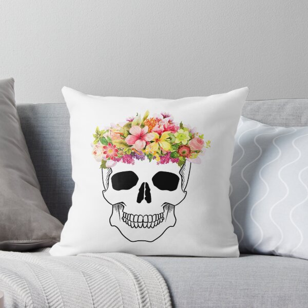 Item preview, Floral Skull designed and sold by bone  apart.