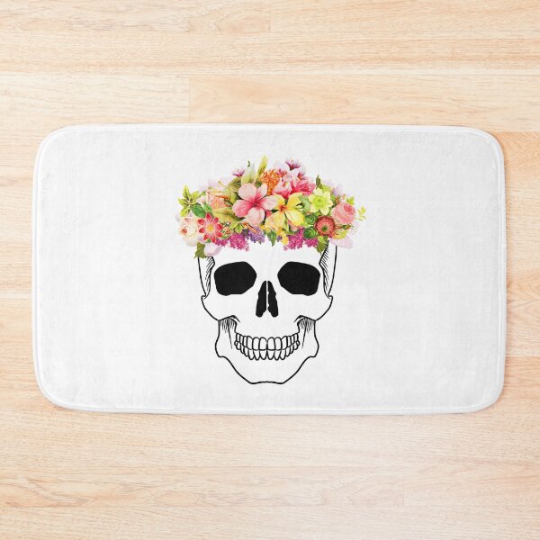 Item preview, Floral Skull designed and sold by bone  apart.