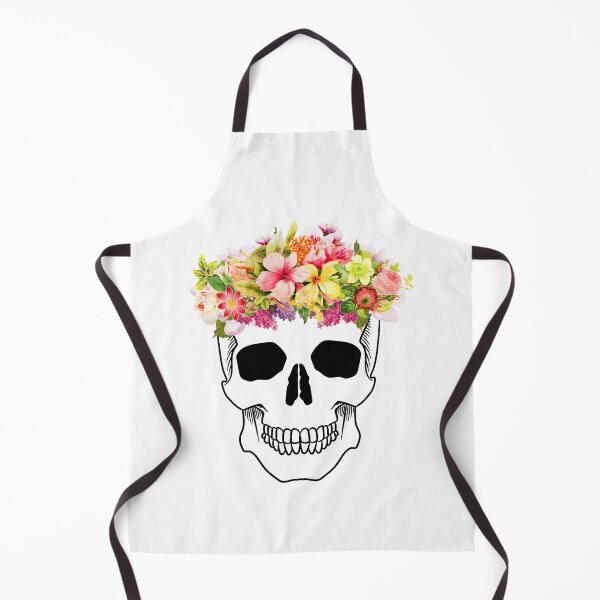 Item preview, Floral Skull designed and sold by bone apart.