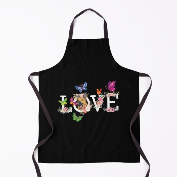Item preview, Love German Shepherd Flower Butterfly designed and sold by MagicJohnson22.