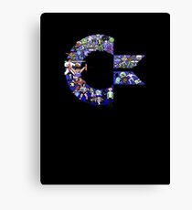 C64 Characters Canvas Print