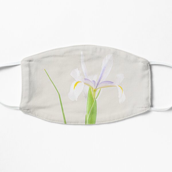 White Iris Flat Mask