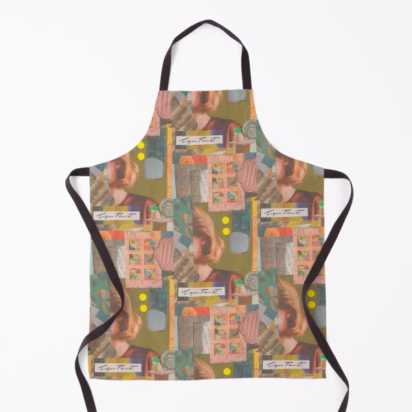 Item preview, 1960s Artsy Stylish Vintage Inspired Collage Pattern designed and sold by junepillows.