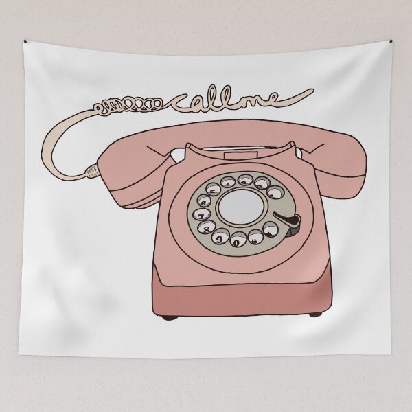 Item preview, Vintage Pink Aesthetic Phone designed and sold by CaitlinCerys.