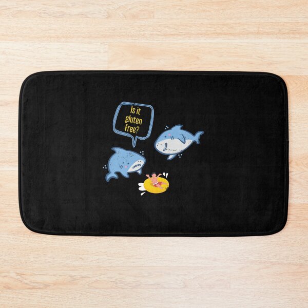 Item preview, Funny sharks gluten free designed and sold by bestshirtdesign.