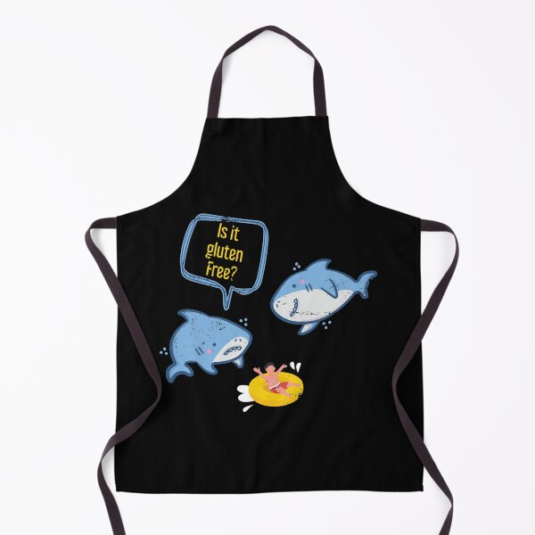Item preview, Funny sharks gluten free designed and sold by bestshirtdesign.