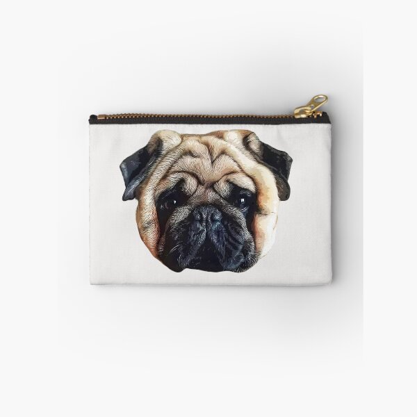 Item preview, Pug Squishy Cute Dog Face designed and sold by ElegantCat.