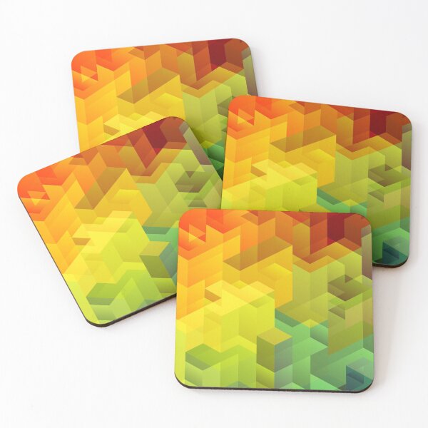Item preview, Abstract Neon Orange, Yellow, and GreenPattern designed and sold by MPowerTeez.